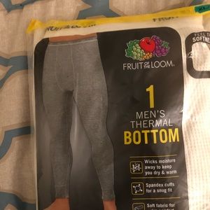 Xl bottom L top men’s thermal